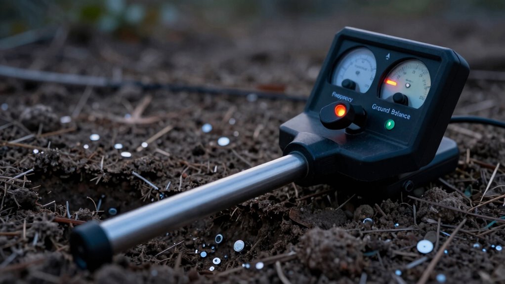 optimize detection through ground balance