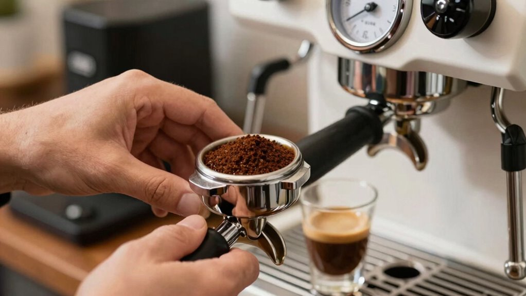 optimize espresso brewing time
