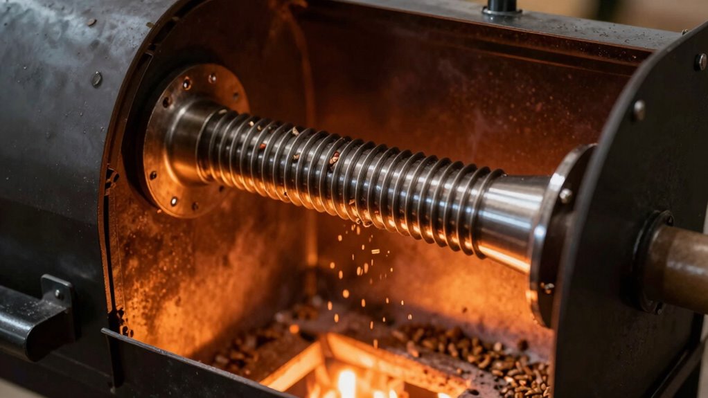 pellet delivery for consistent