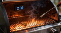 pellet grill temperature regulation