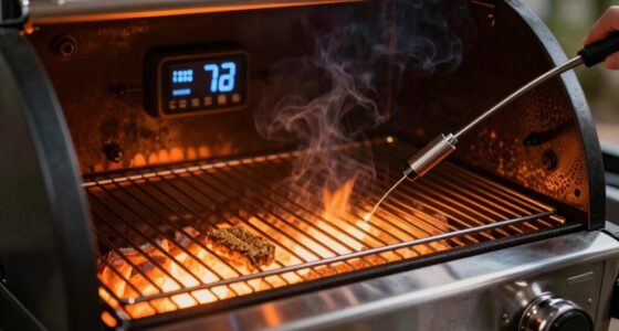 pellet grill temperature regulation