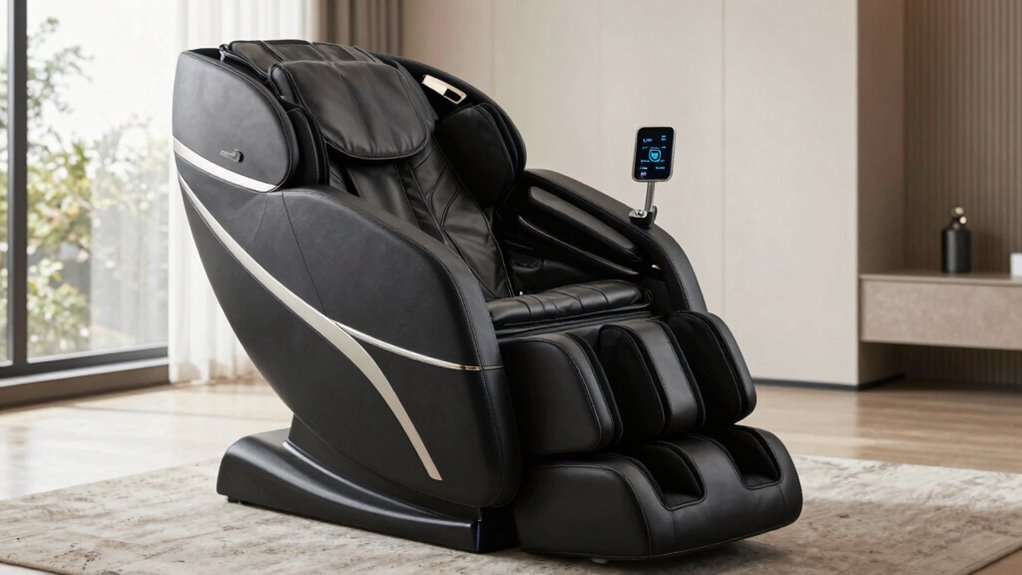 personalized massage chair features