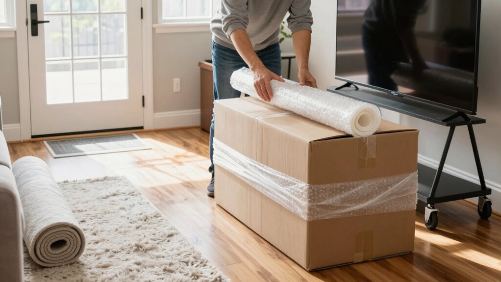 preparing home for large item delivery