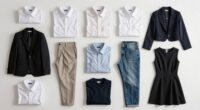 professional capsule wardrobe outfits