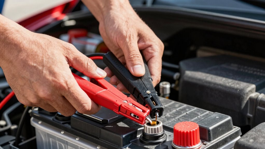 proper jump starter connection procedure