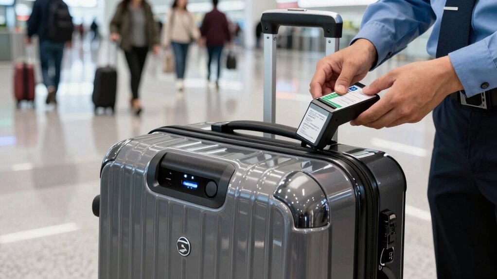 proper smart luggage battery handling