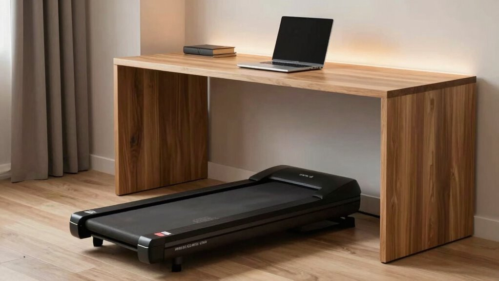 quiet under desk treadmill options