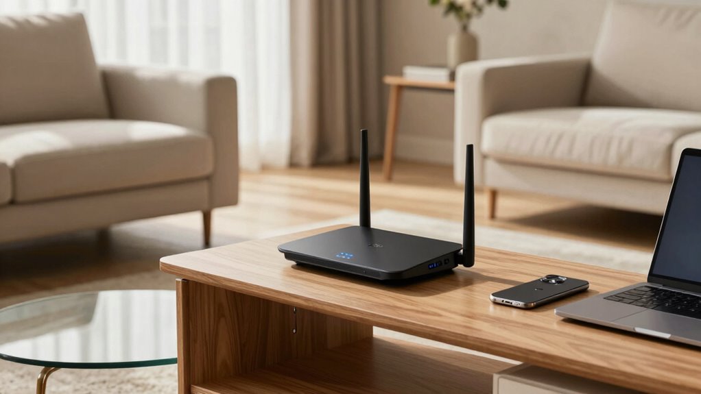 router placement signal testing