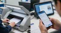 scanning vs mobile deposit