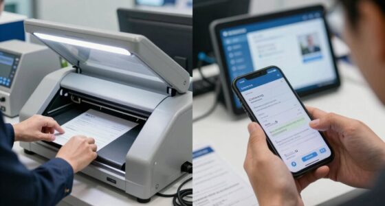 scanning vs mobile deposit