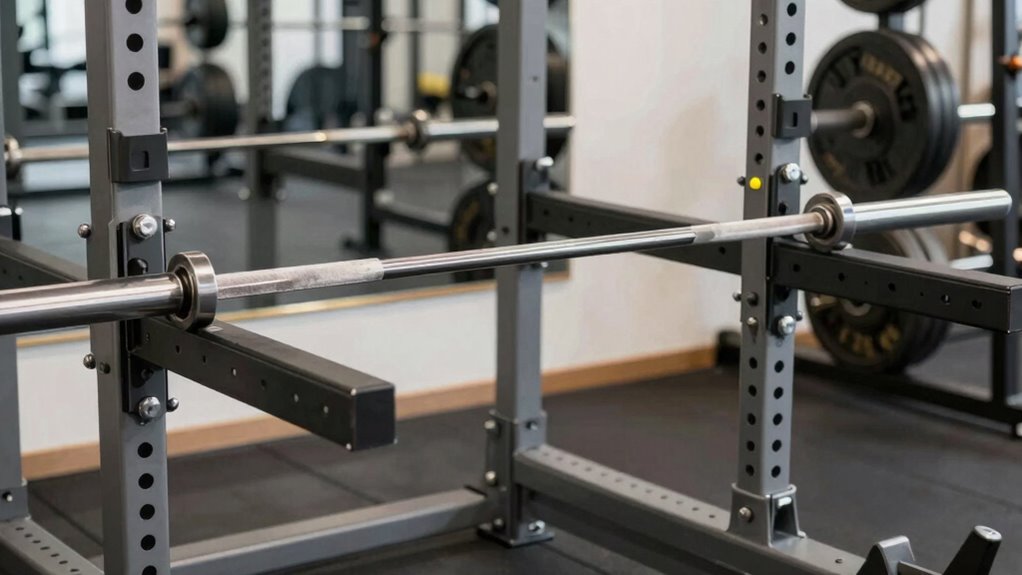 secure spotter arm setup