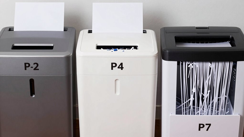 shredder levels comparison