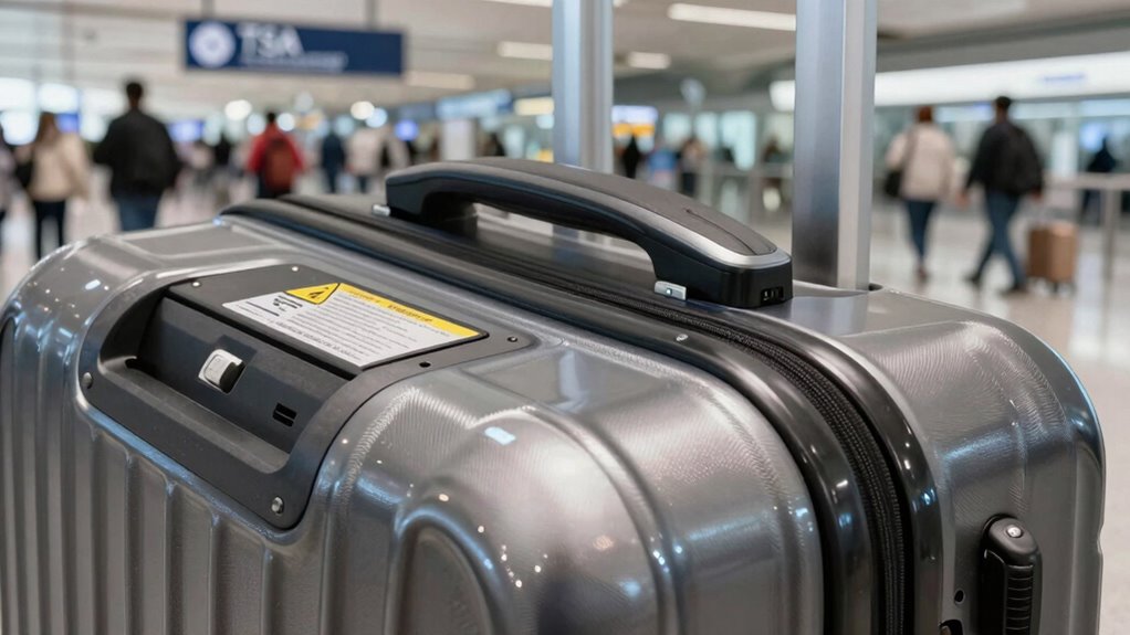 smart luggage lithium safety