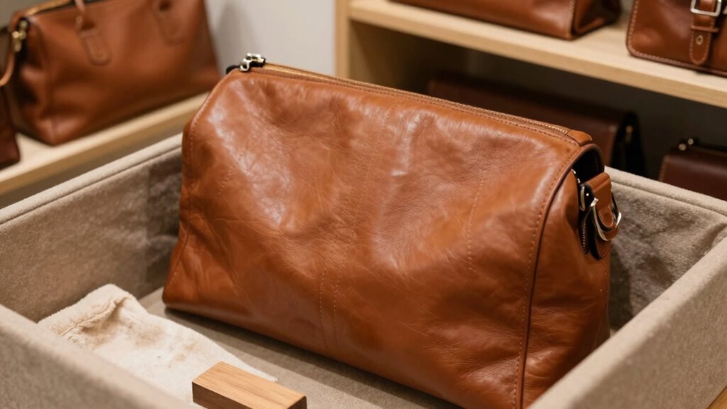 store leather properly away