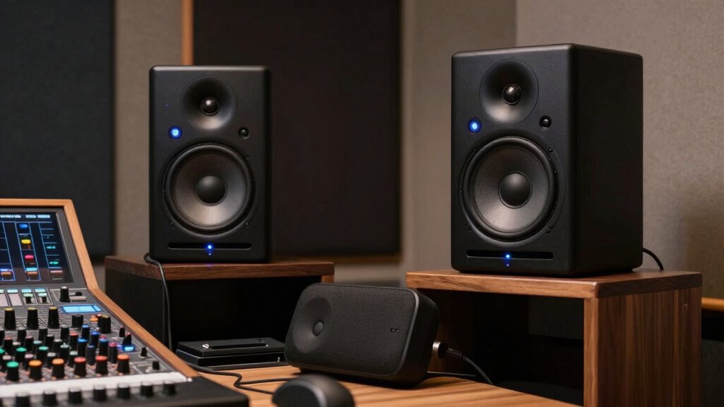 switch to wired studio monitors