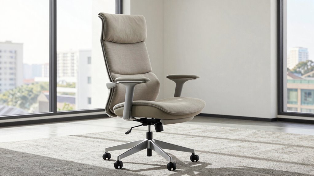 tall ergonomic chair features