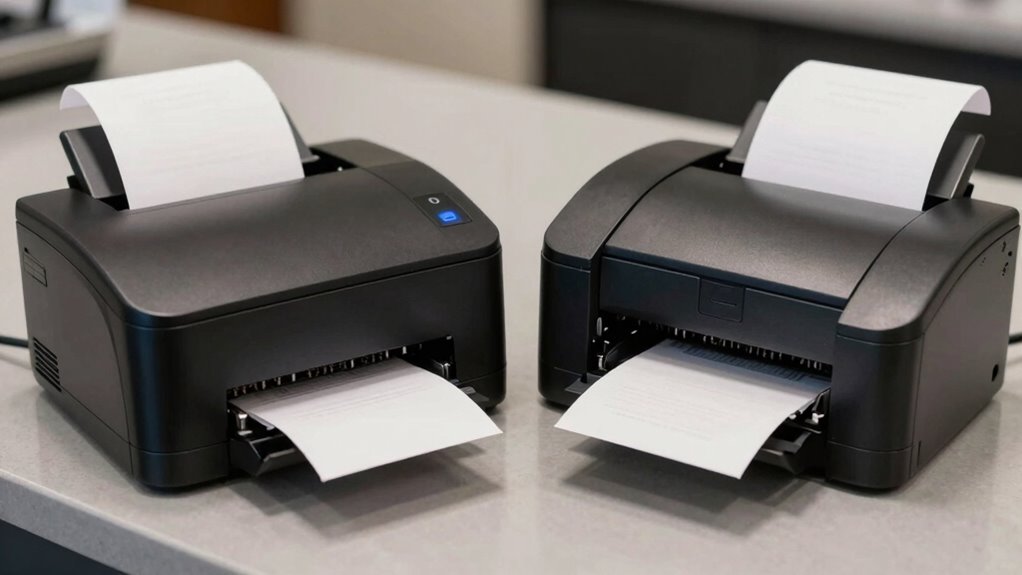 thermal impact receipt differences