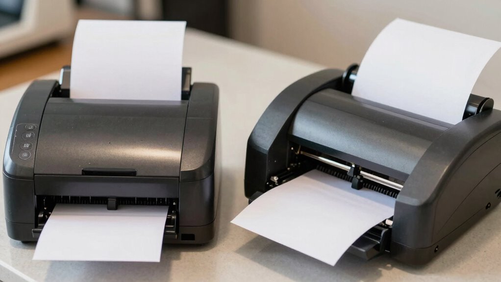 thermal vs impact printing