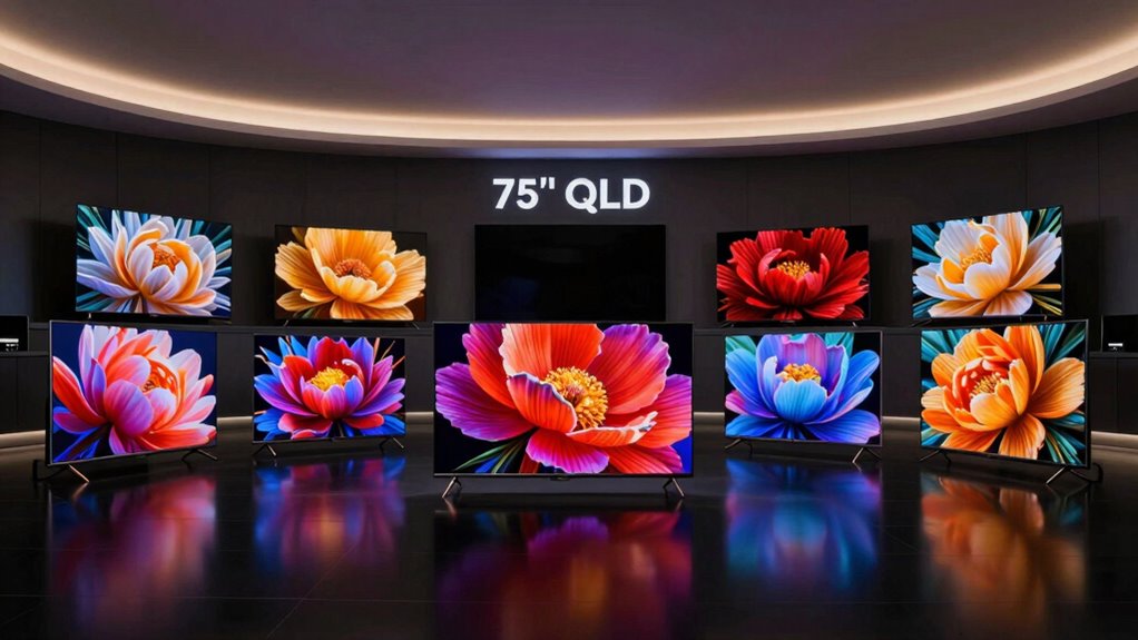 top 75 inch qled tv list