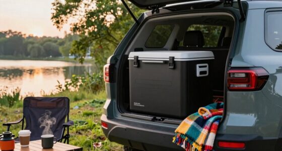 top car camping fridge freezers