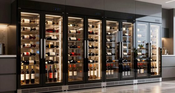 top dual zone wine coolers