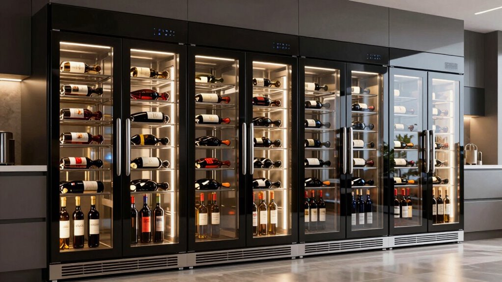 top dual zone wine coolers