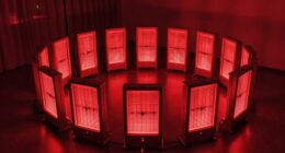 top full body red light panels