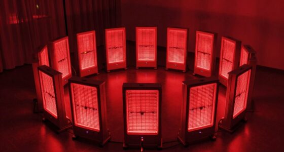 top full body red light panels
