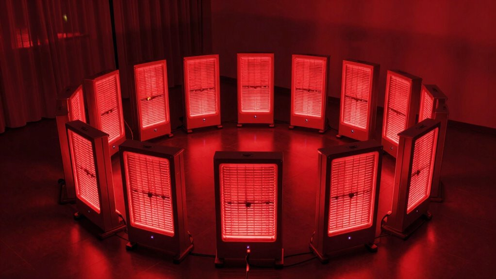 top full body red light panels