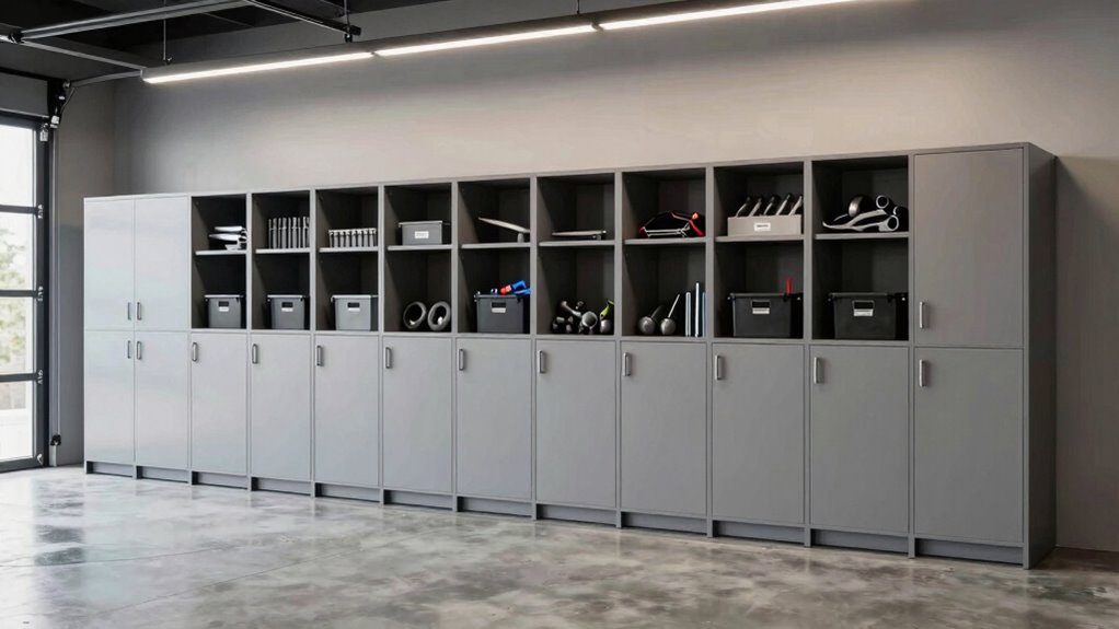 top garage storage cabinets