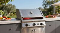 top gas grill sear burners