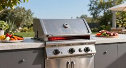 top gas grill sear burners