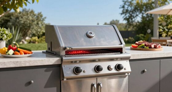 top gas grill sear burners