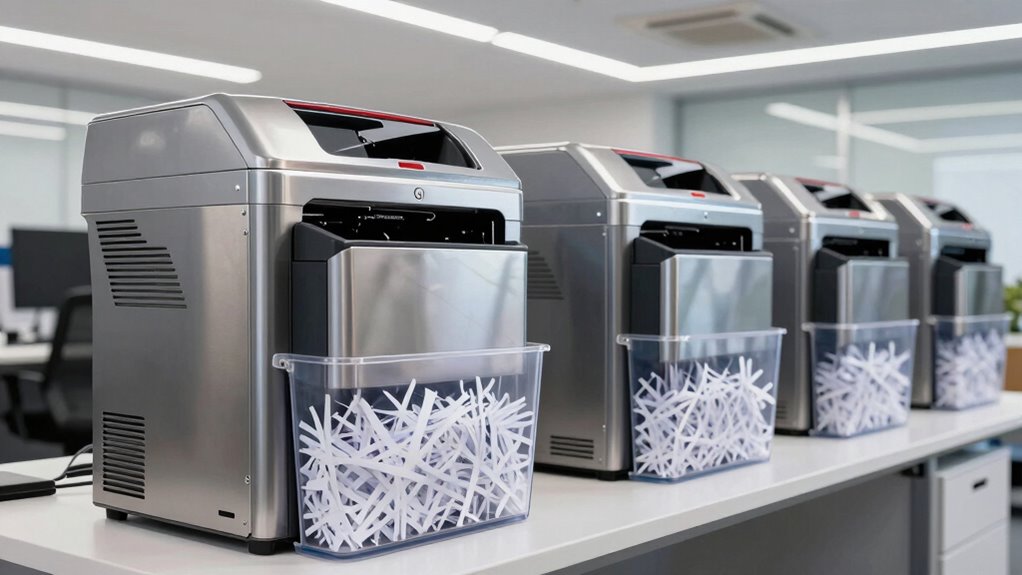top heavy duty cross cut shredders