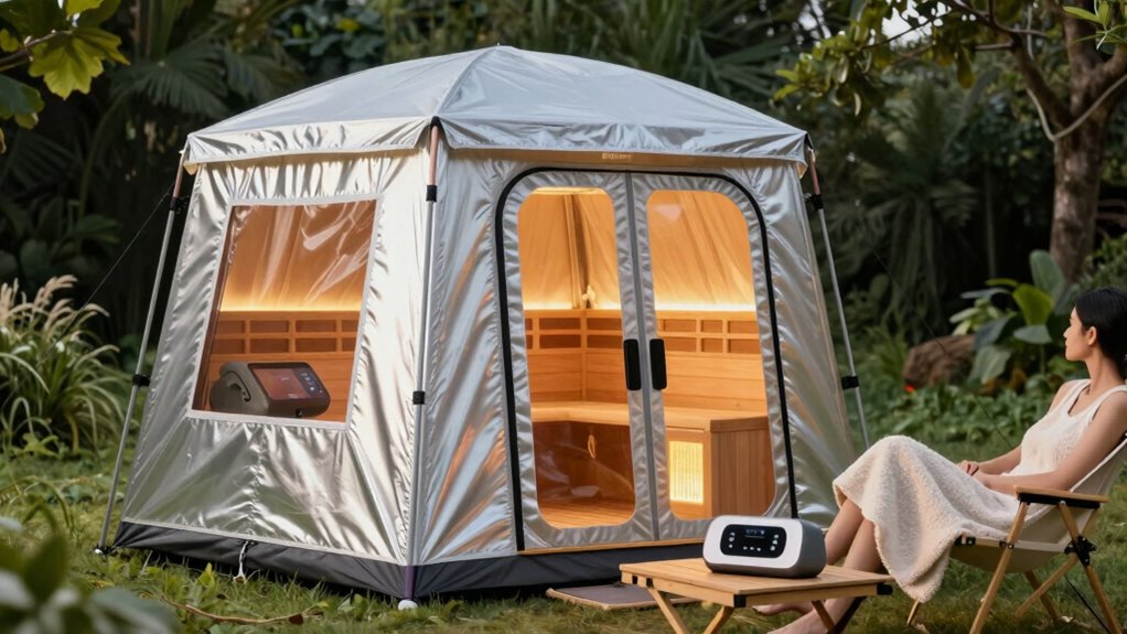 top infrared sauna tents