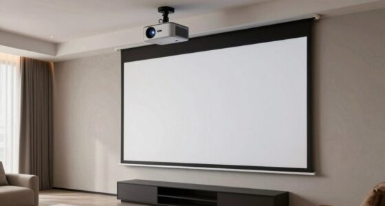 top motorized projector screens