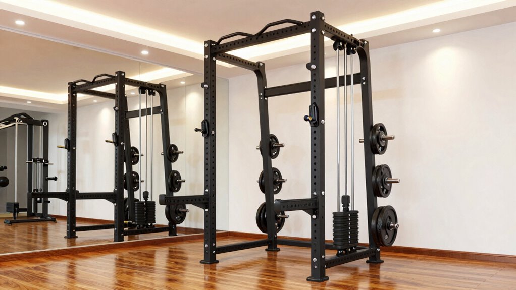 top power racks pulley