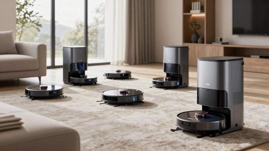 top self empty robot vacuums