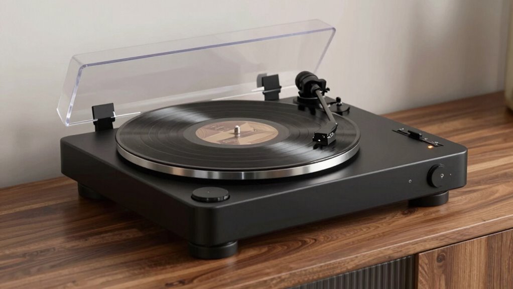 top turntables with preamp