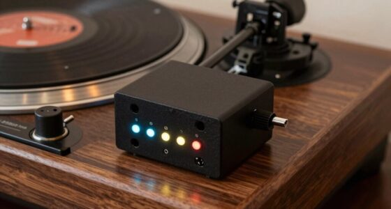 turntable audio amplification issues