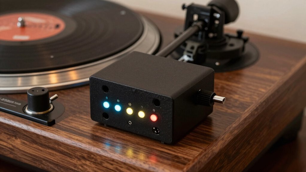 turntable audio amplification issues