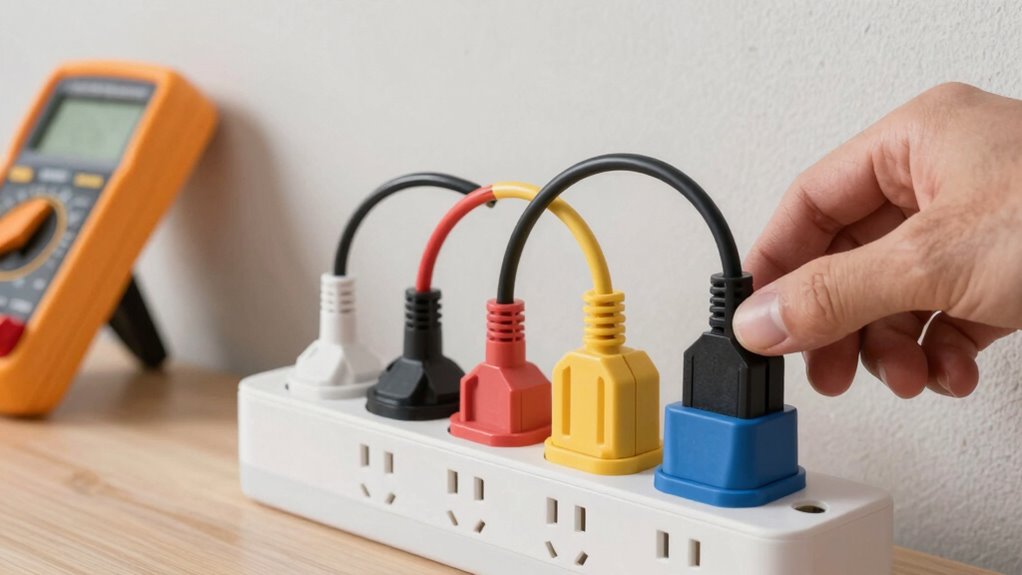 verify outlets before use