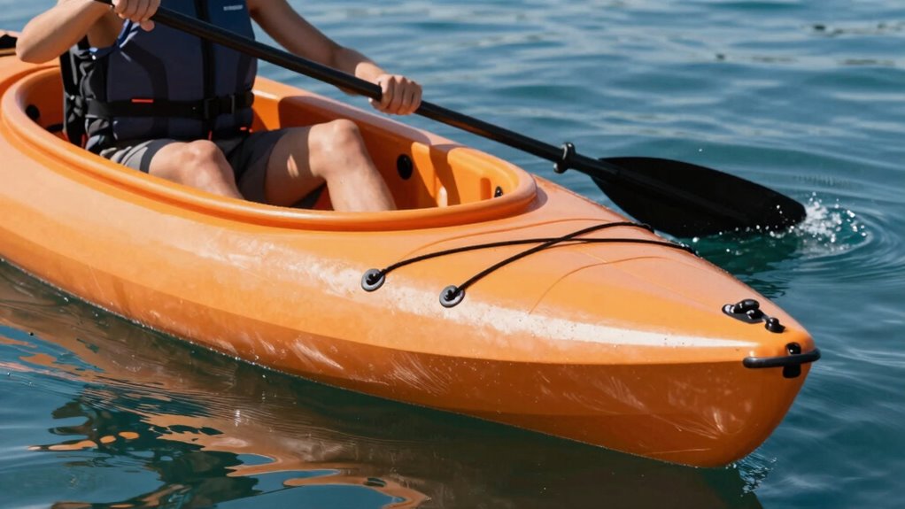 wide stable kayak design