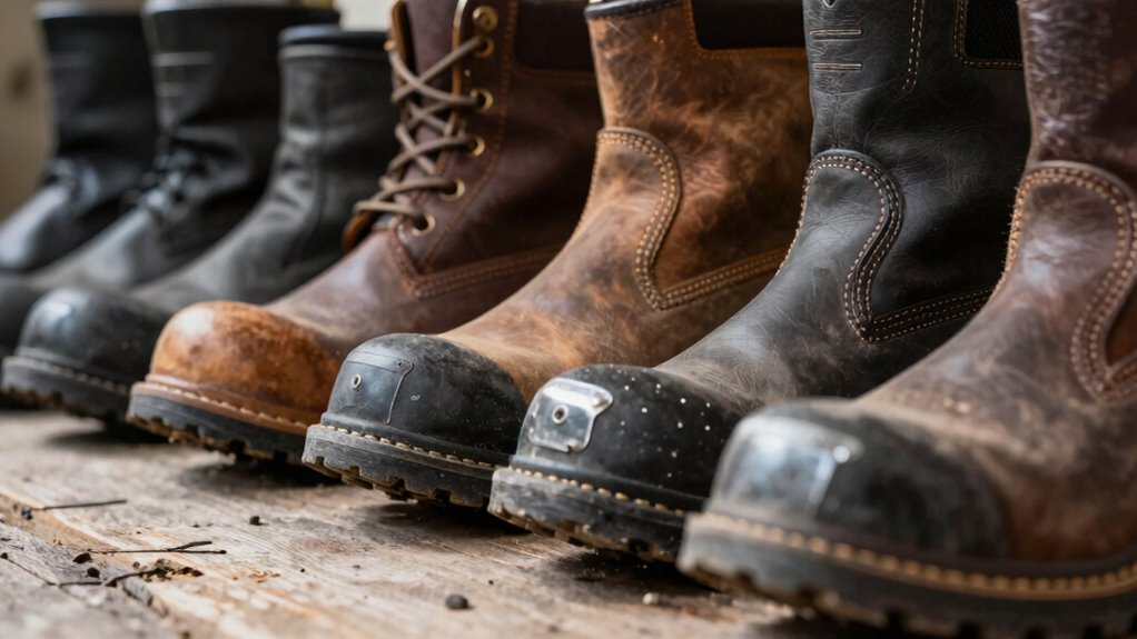 work boot toe safety standards