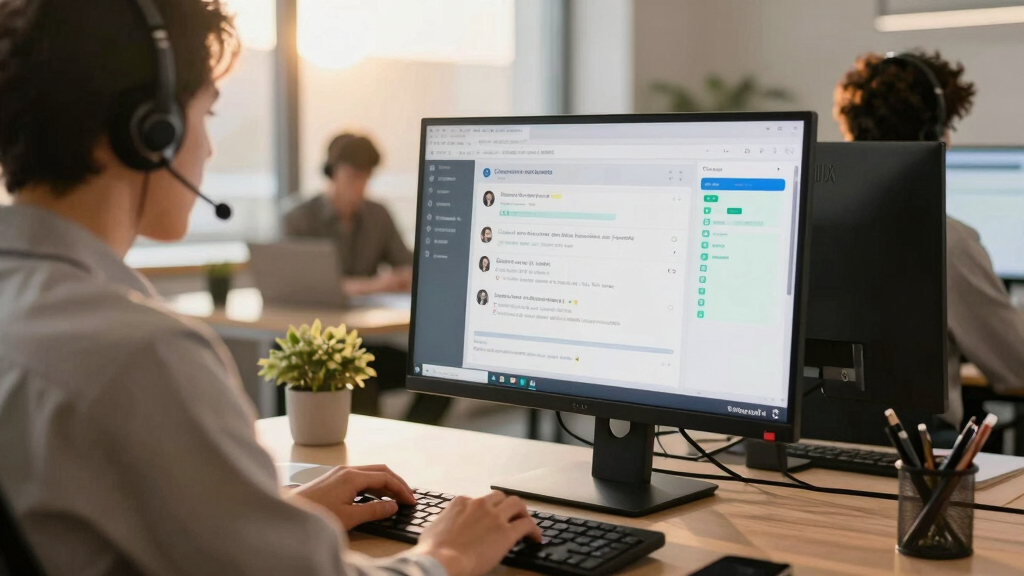 Customer service + BPO. The operational-scale displacement.