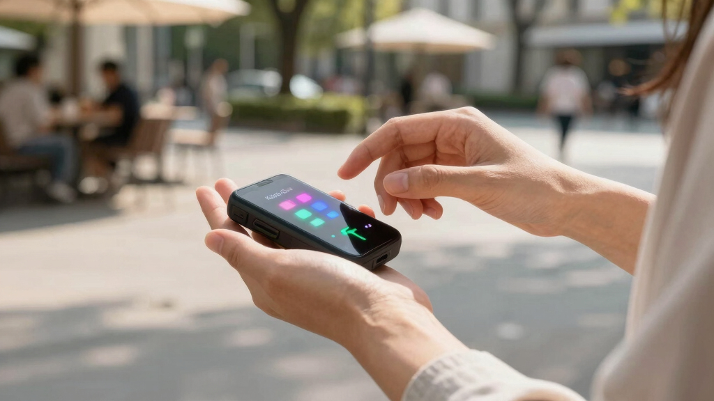 Kode Dot Programmable pocket device for makers, pentesters and geeks