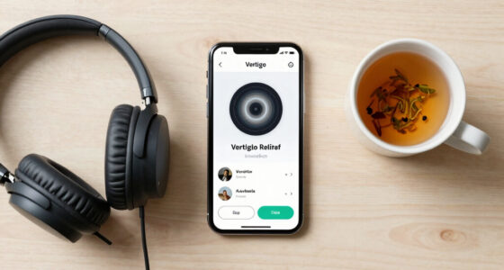 Vertigo relief app