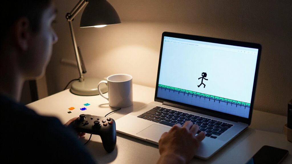 AI Took My Stickman Game Idea And Built An Arcade By Evening