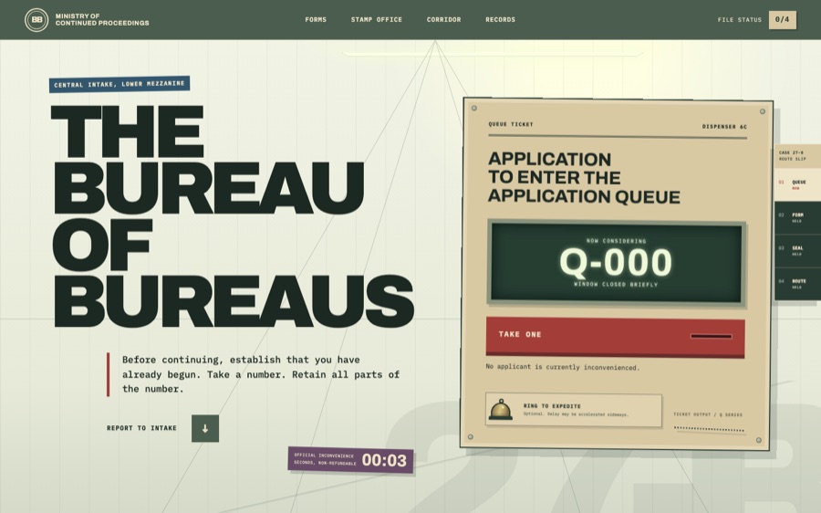 The Bureau of Bureaus | Form 27-B (FABLE/175)