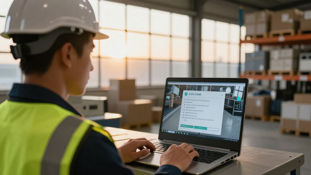 Near-miss Detection AI For Existing Warehouse CCTV
